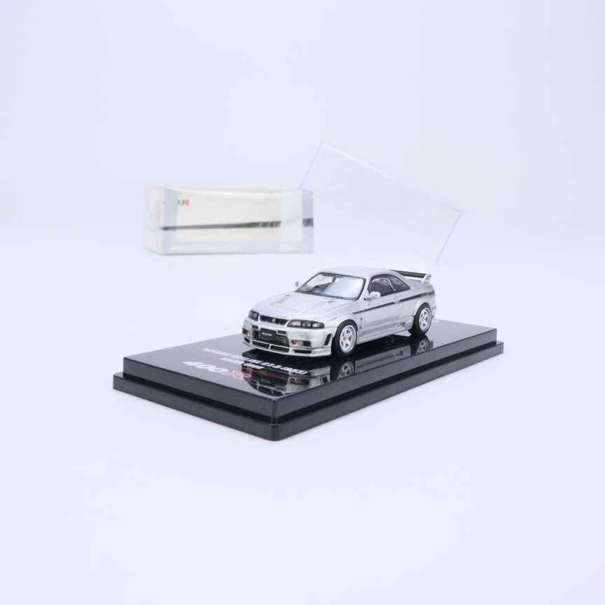 [โมเดลรถ] [ความฉลาด] INNO 1: 64 NISSAN SKYLINE GT-R R33 400R โมเดลรถอัลลอย