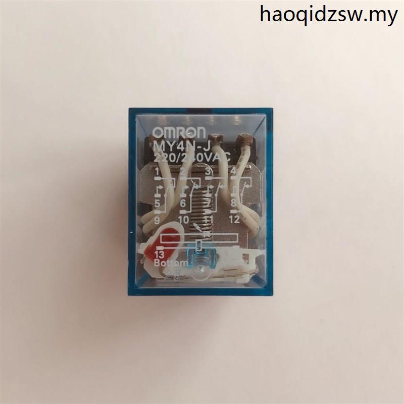 IEC255 250VAC 5A รีเลย์ระดับกลาง 24V 220V MY4NJ MY2NJ
