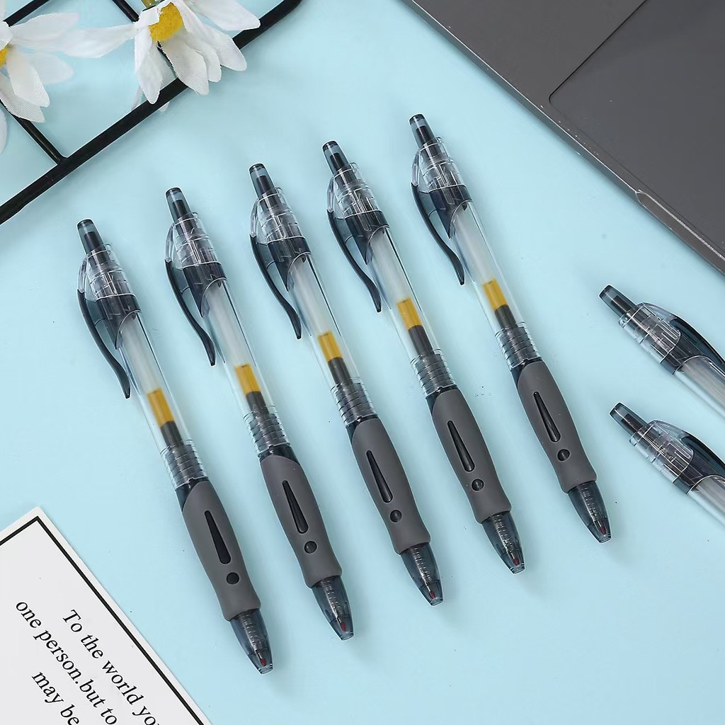 Gp gp1008 กดปากกาเจลปากกาลูกลื่นลายเซ็นแปรงคําถามสํานักงานสอบครูนักเรียนปากกาคาร์บอนสีน้ํา