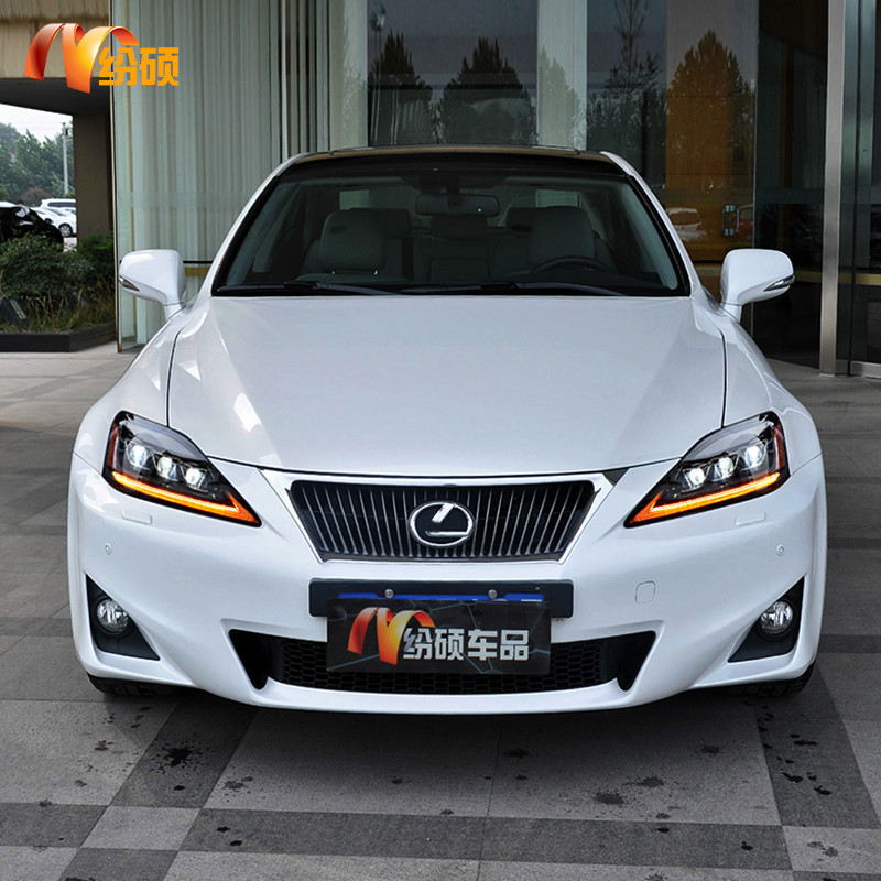 เหมาะสําหรับ 06-12 Lexus IS250 ชุดไฟหน้า Lexus IS300 ดัดแปลงไฟ LED ไฟวิ่งกลางวัน