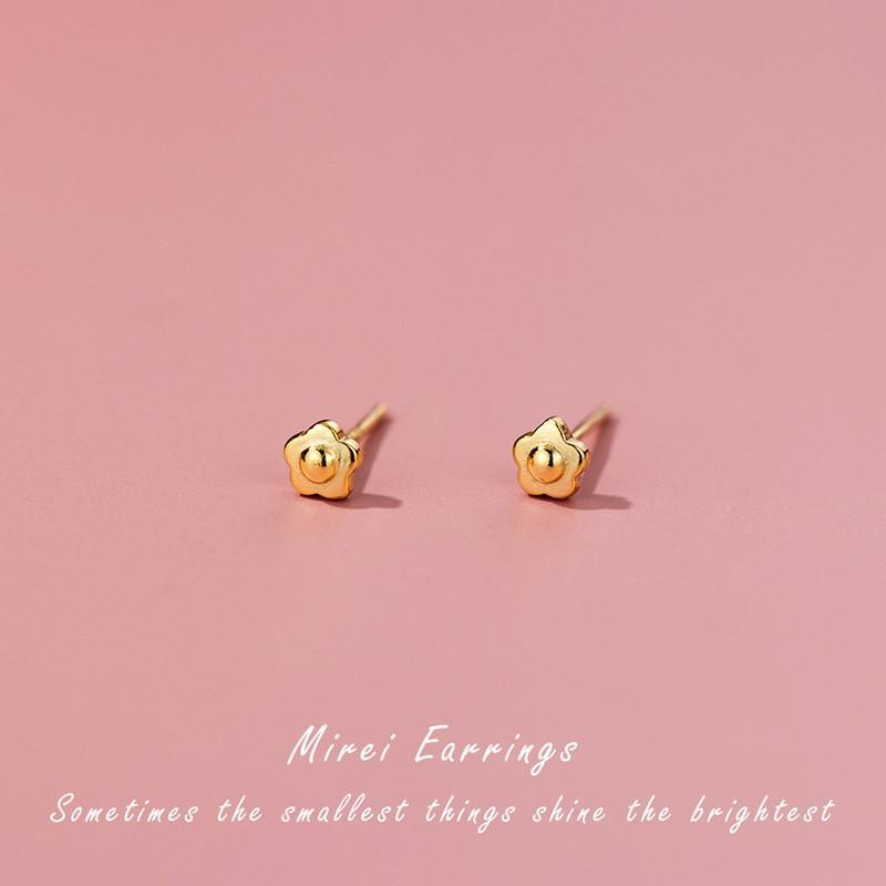 Mirei Earrings ต่างหูเงินแท้ S925 [MERCELO]