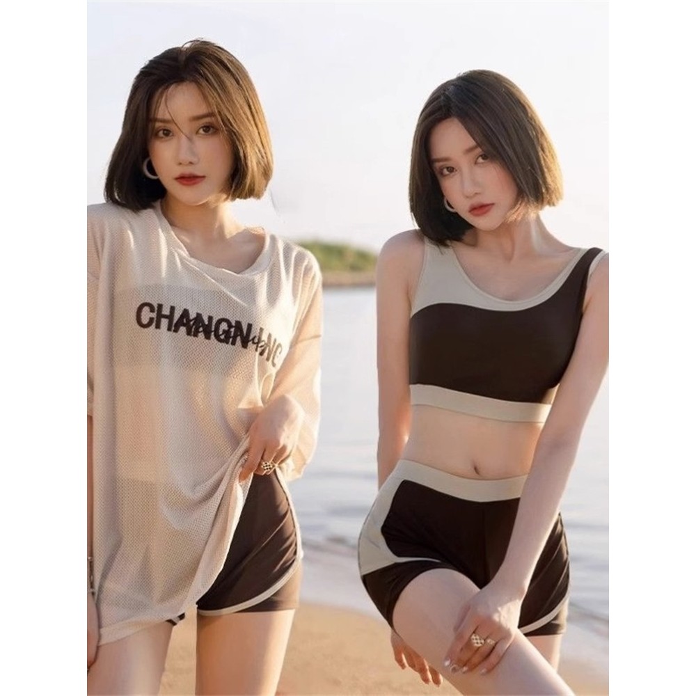 bikini บราบิกินี่ scuba g bikini ชุดว่ายน้ำผู้หญิง ปี 2025 ออกแบบเพื่อแยกไขมันเล็กน้อย ชุดสูทหรูหราส