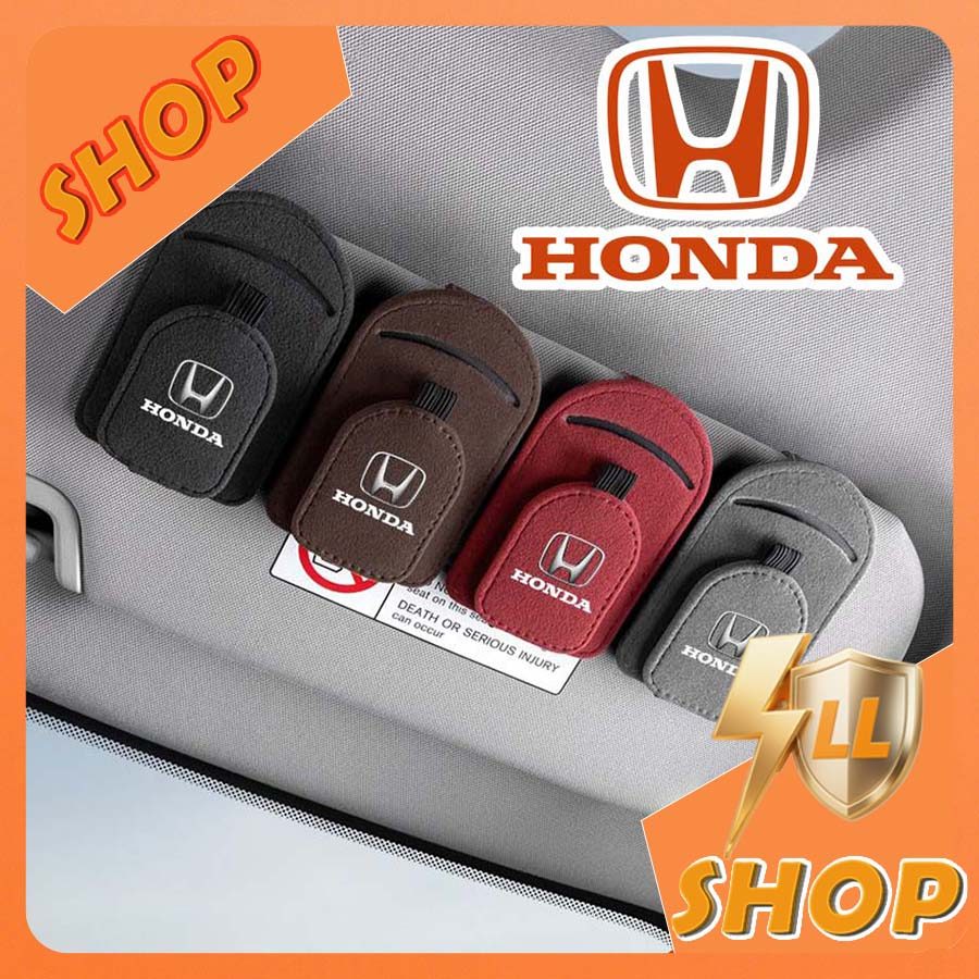 [READY]HONDA HRV Car Sun Visor Storage Glasses Clip Glasses Case CIVIC Body Kit HONDA CITY CRV Car D