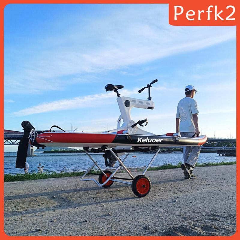 [Perfk2] Kayak Cart ประสิทธิภาพสูง Canoe Dolly สําหรับ Paddleboard Float Mats กระดานโต้คลื่น