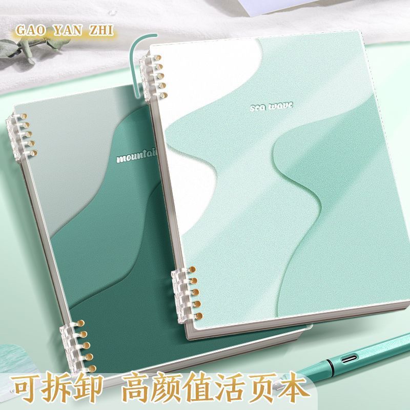 B5 สมุดสไปรัล B5 สมุดสไปรัล กระดาษหนา สมุดโน๊ตสําหรับนักเรียน สมุดโน้ตสไปรัล A5 กระดาษเส้น横线 A7SL