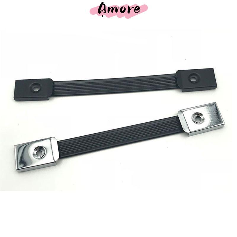 Amore ตู้ลําโพงสีดําสําหรับเคสสายรัดจับมัลติฟังก์ชั่นมือจับมือจับสําหรับลําโพงหรือดนตรี Instr