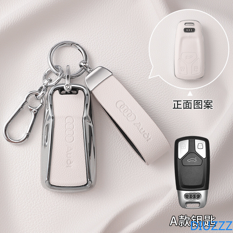 ฝาครอบสําหรับ Audi A3 A4 B9 A6 A7 4K A8 E-tron Q5 Q8 C8 D5 SQ8 TPU + หนังกุญแจรถ Fob เปลือกป้องกันกร