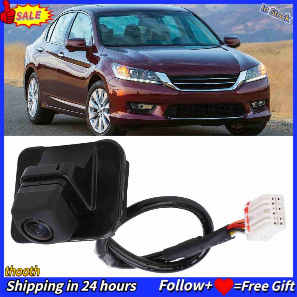 Thooth การสำรองข้อมูลรถยนต์ย้อนกลับกล้องด้านหลังดู Fydun IP68 39530 T2A H01 12 Pin ที่จอดรถย้อนกลับส