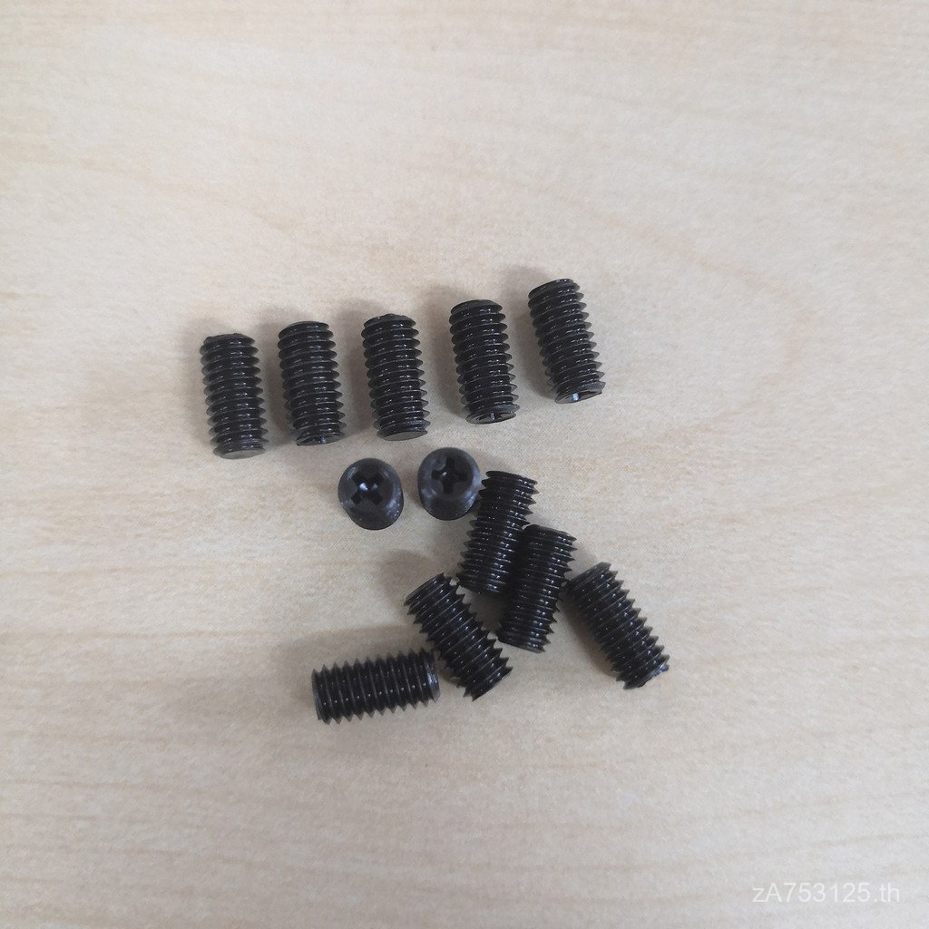 Phillips Screw Machine Meter M5M สกรู 8 คลังสินค้าพร้อม Headless Phillips Slot 12.9 M4 สีดําแบนแน่นเ