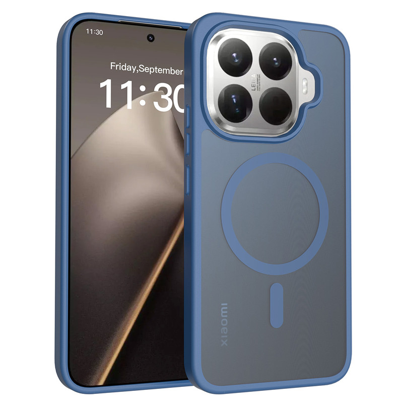 สําหรับ Xiaomi 15T Pro, 15T กรณี ELVEV TPU PC Anti-stain Silky Touch เลนส์ป้องกัน Matte ดูดปกหลัง