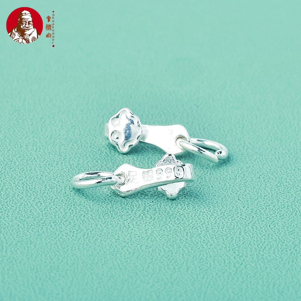 จี้เครื่องประดับทำจากเงินบริสุทธิ์ S999 สำหรับงาน DIY