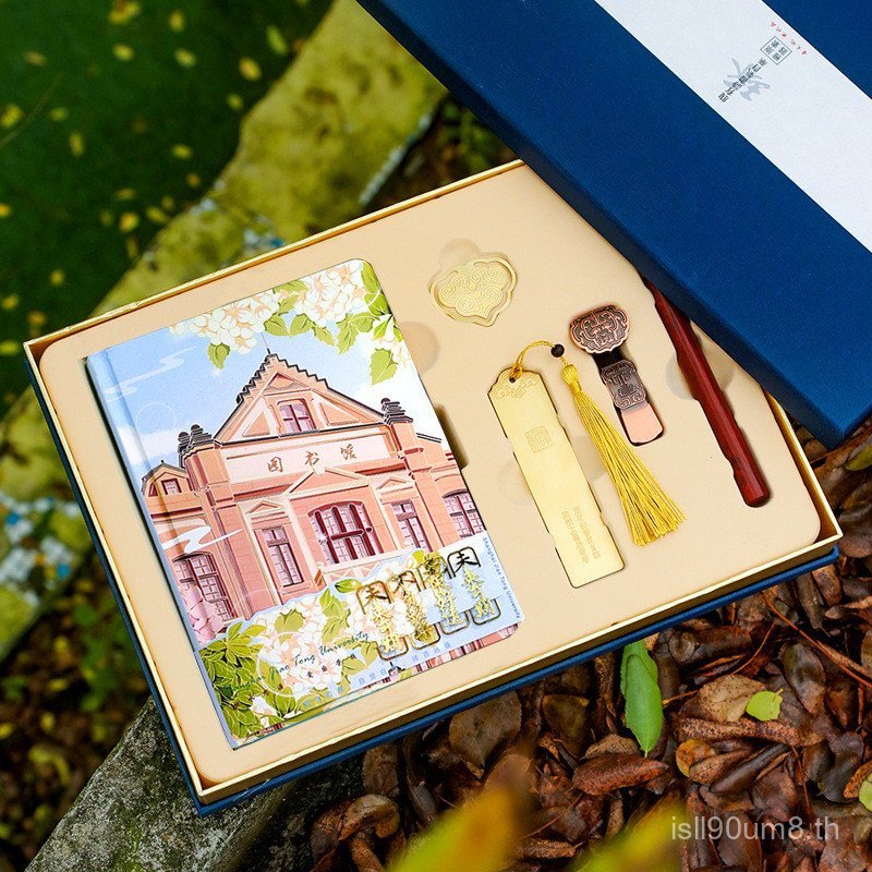 โรงเรียนที่มีชื่อเสียง Farming อ่านกล่องของขวัญหน้าสีคู่มือไม้ปากกาลายเซ็น U Disk 32G Beishi Zheda W