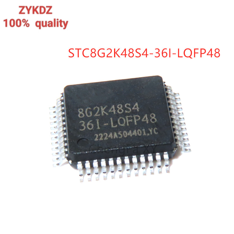 1PCS STC8G2K48S4-36I-LQFP48 STC8G2K48S4 8G2K48S4 ในสต็อก LQFP-48