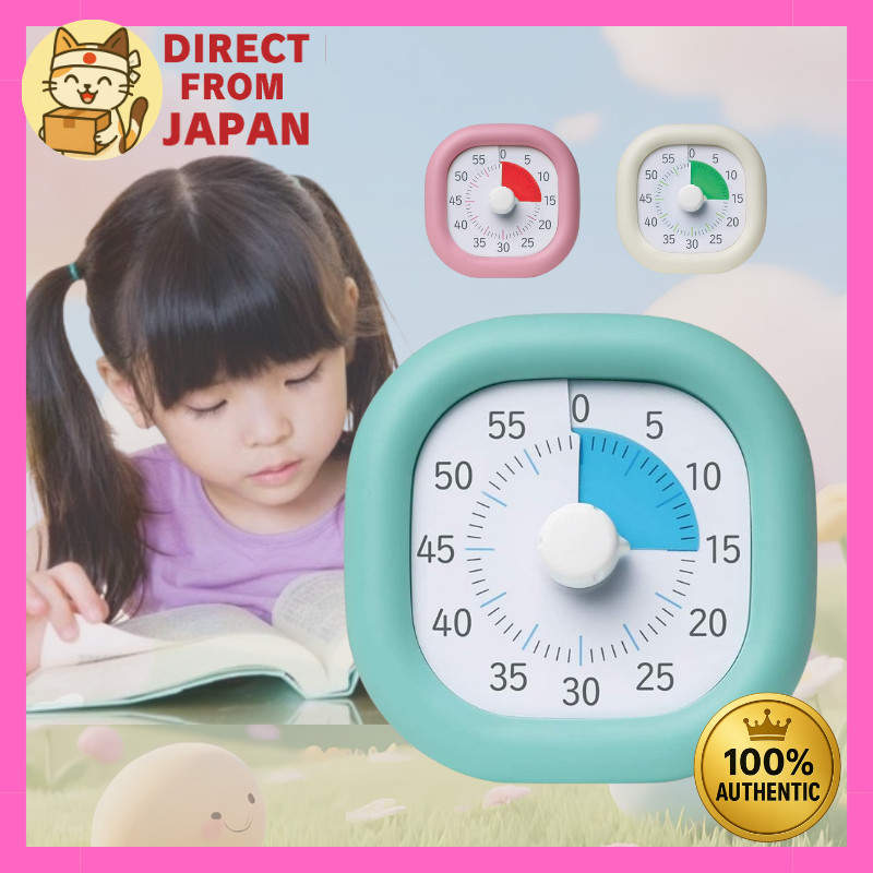 Visual Learning Timer 10cm Silent Study Timer for Kids Time Management