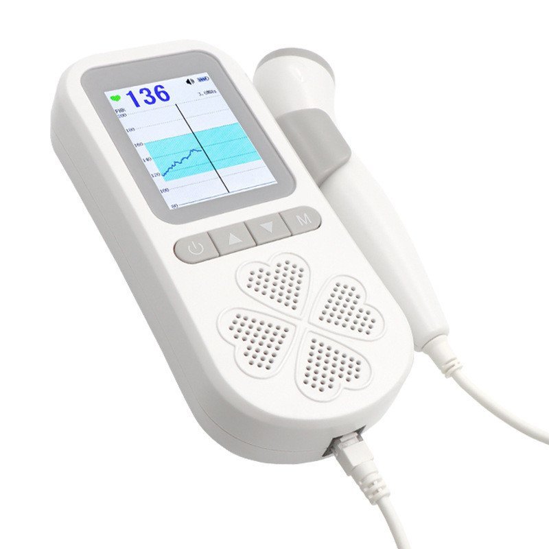 TK-T806CRFetalDoppler ชาร์จ Curve Dople ยางหัวใจเครื่องมือ TFT ดิจิตอลยางเสียงเครื่องมือ Monitor
