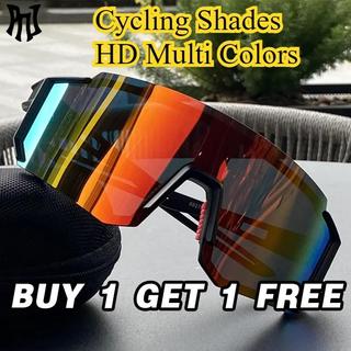 Free Large Frame Cycling Sunglasses UV400 Anti-Ultraviolet Oversized Goggles for Outdoor Sports