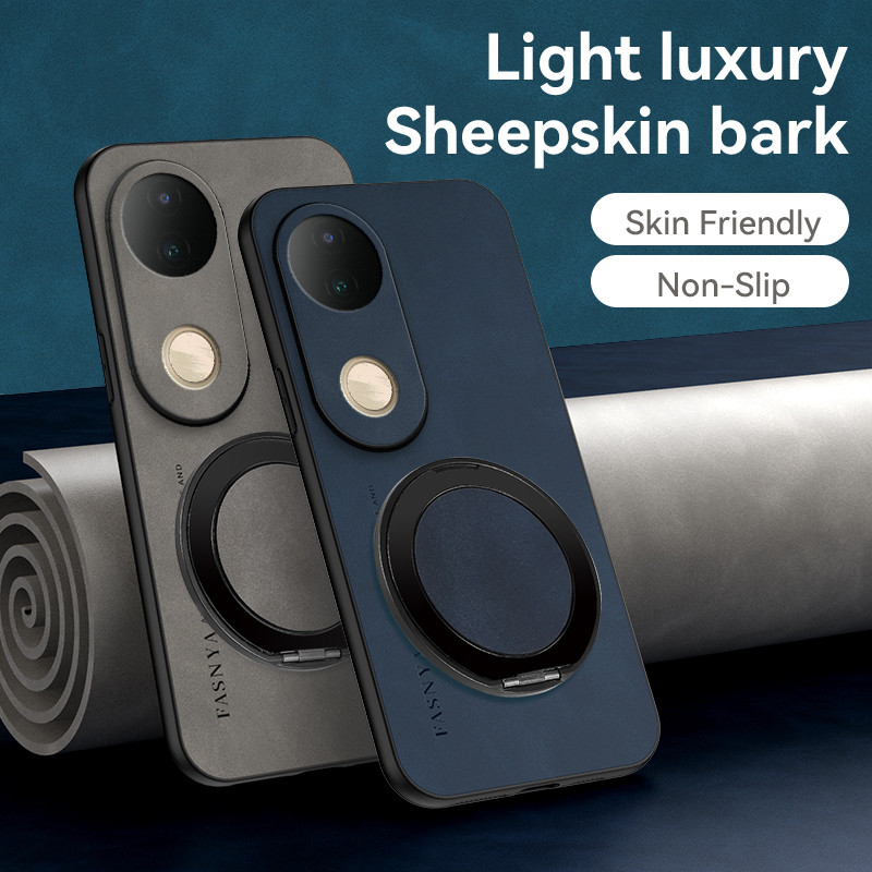 เคส VIVO V50 V2427 S20 V2429A กรอบโลหะหมุนแม่เหล็กป้องกันเลนส์, เคสกันกระแทก