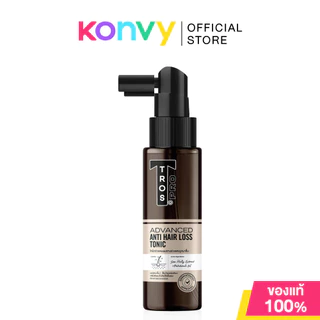 TROS Pro Advanced Anti Hair Loss Tonic 70ml โทนิคบำรุงเส้นผม ทรอส ช่วยลดผมขาดร่วง ผมแข็งแรง ดูหนาขึ้น.
