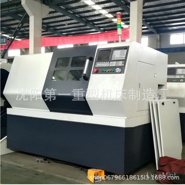 รางสาย CNC ขนาดเล็กเครื่องกลึง CNC H36 Line Track เครื่องกลึงขนาดเล็ก CK6136 เครื่องกลึง CNC แนวนอน