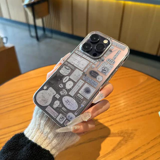 โปร่งใส จัดส่งจากประเทศไทย หมีขาวเล็ก for iPhone เคสไอโฟน 11 12 13 14 15 17 PLUS PRO MAX X XS MAX XR 7/8PLUS แอปเปิ้ลโทร