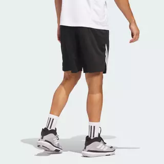 adidas Basketball Legends 3-Stripes Basketball Shorts Men Black JI7576