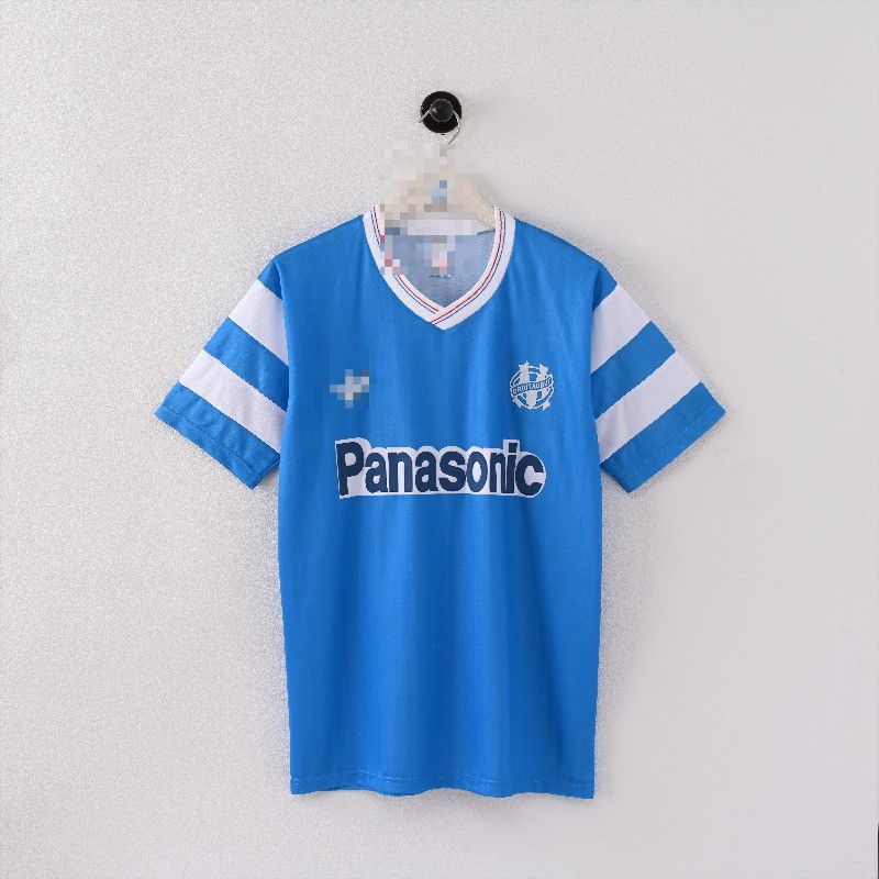 Retro 1990 Marseille away เสื้อฟุตบอลแขนสั้น