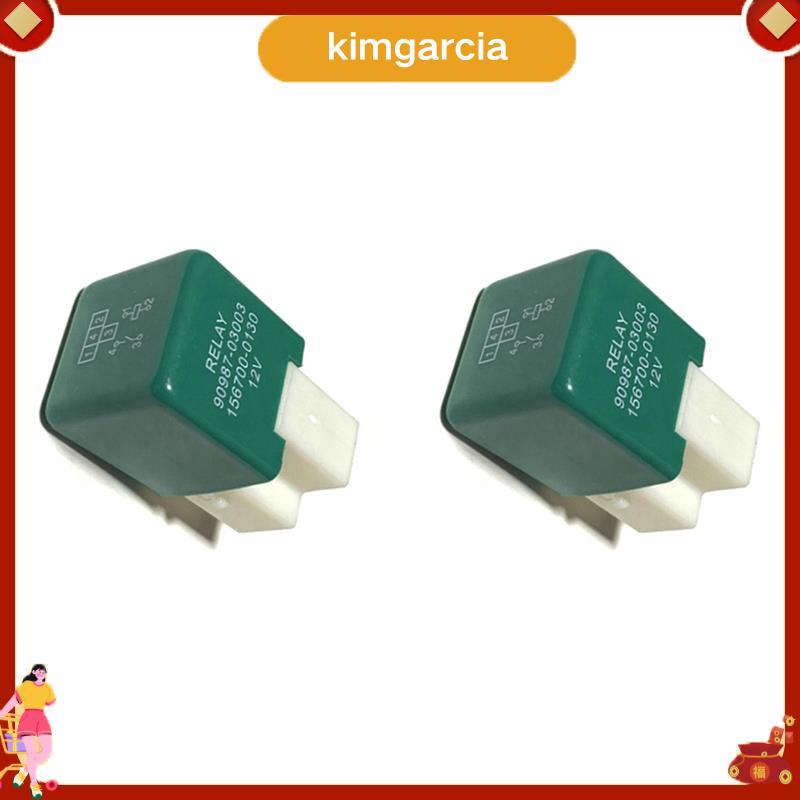 kimgarcia 2X Car Fan Relay 90987-03003 156700-0130 สําหรับ IS250 IS350