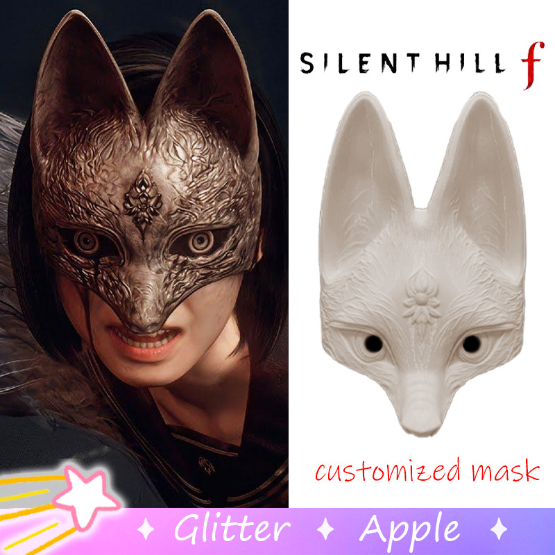 Silent Hill F หน้ากากที่กําหนดเอง Hinako คอสเพลย์แบบดั้งเดิมญี่ปุ่น Matsuri สมจริง 3D เกมตัวละครเครื