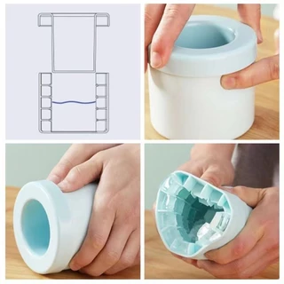 แม่พิมพ์ซิลิโคน ทรงกลม ทําน้ำแข็ง โฮมเมด DIY สําหรับตู้เย็น ถังน้ำแข็งถาดน้ำแข็งแม่พิมพ์ครัวเรือนกระบอกซิลิโคนก้อนน้ำ