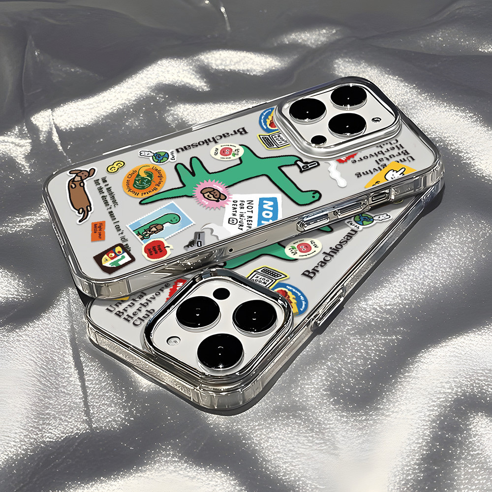 INS สำหรับ Samsung A56 A17 A07 A36 A06 A55 A22 5G A26 A16 A54 A15 A05S S25 Ultra เคสโทรศัพท์มือถือลายการ์ตูนใสกันกระแทก - รูปที่ 3