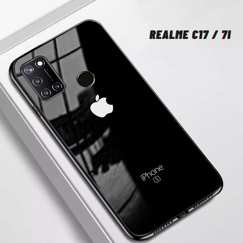 HP Softcase Glass Realme 7i/C17 - เคสโทรศัพท์ป้องกันสําหรับ Realme 7i/C17 - [ A01].