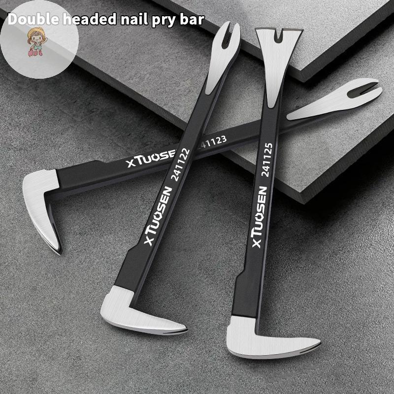 FOT Multi Functional Nail Remover Pry Stick งานไม้ Dismantling เครื่องมือ Wall Cement Nail Remover C