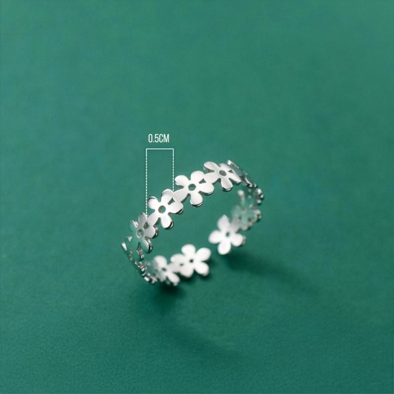 Spring Awakening Ring แหวนเงินแท้ S925 [MERCELO] ราคา ถูกที่สุด ดีลบีเคเค แกลเลอรีภาพที่ 4