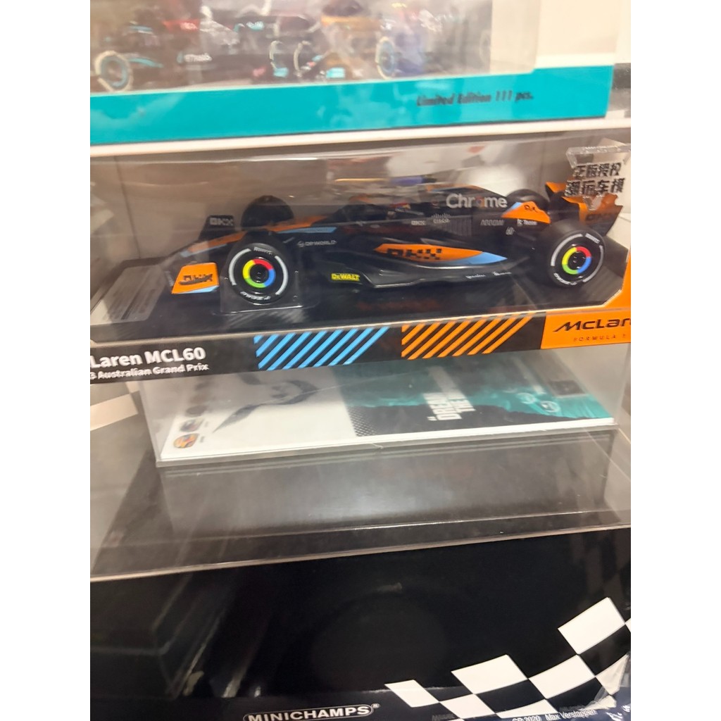 F1 Racing Model 1: 24 mcl60 Piestri Model McLaren F1 Formula Alloy Car Collectors Edition