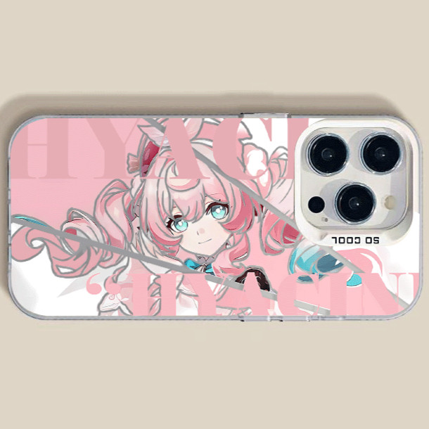 เคสที่รองรับสําหรับ Iphone Samsung Vivo พร้อม Hyacine Honkai: Star Rail พร้อมเอฟเฟกต์ IMD IT653