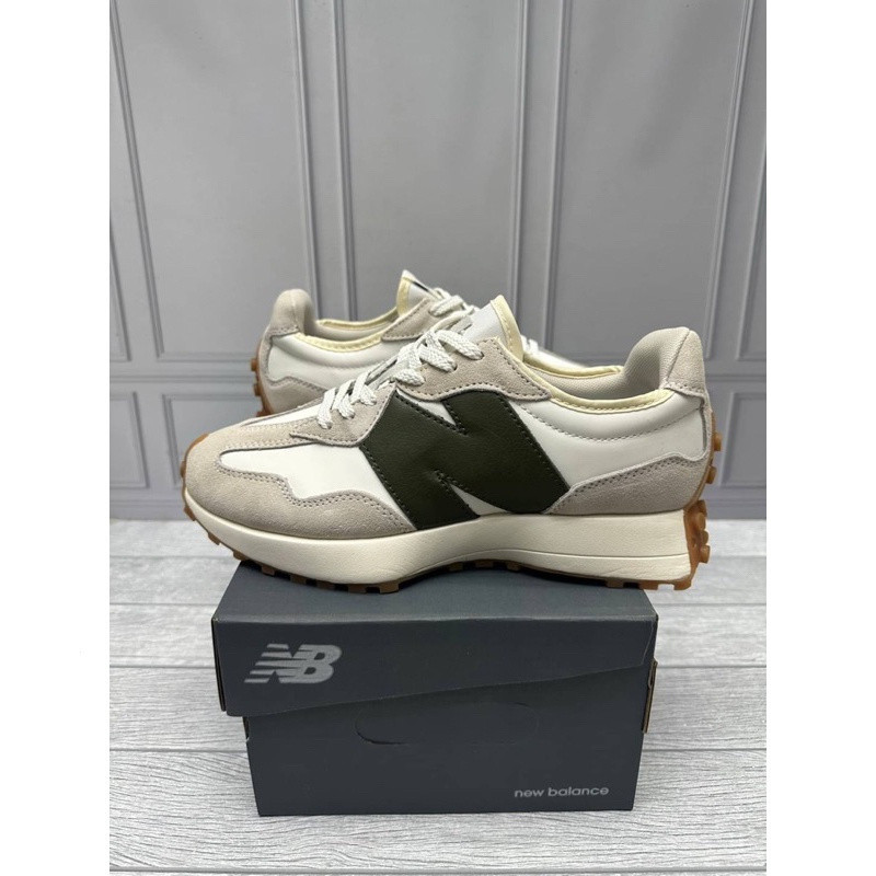 NEW BALANCE นิวบาลานซ์ 327 ใบข้าวโอ๊ต สีเขียว