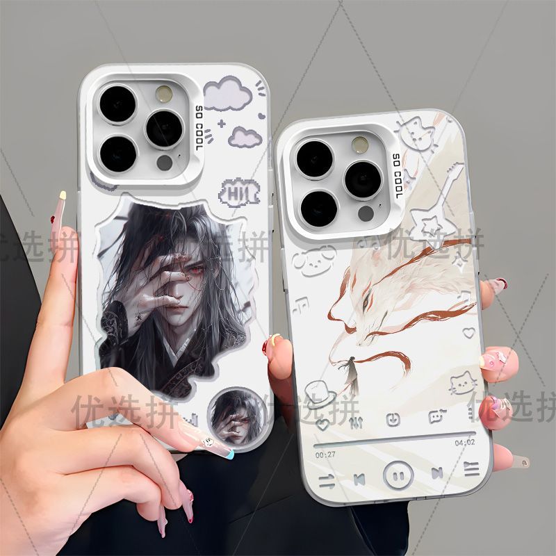 เคสโทรศัพท์มือถือ Mi White Mini Soft ของแท้เหมาะสําหรับ IQOO ข้าวแดง OPPO VIVOX100Zhu Xian Xiao Bai 