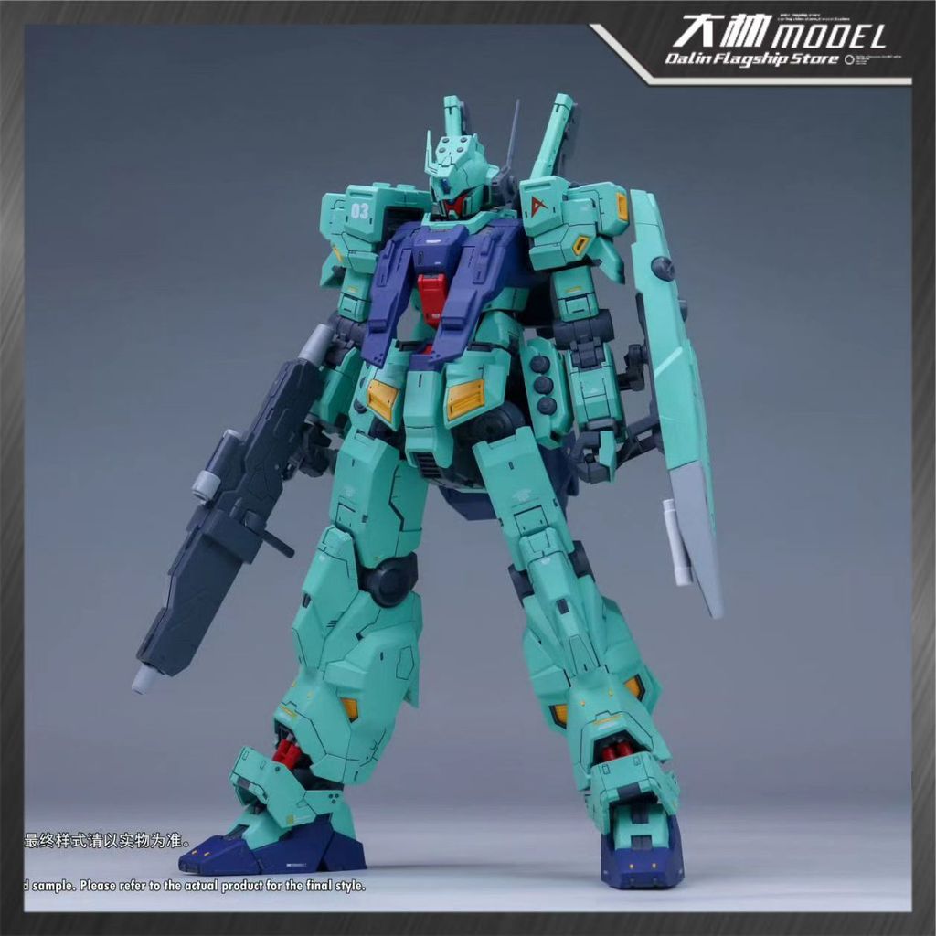 จัดส่งฟรีกาว Guy Starman MG 1/100 RGM-88X Jetta Gang Armlo รุ่นประกอบประเภทพิเศษ