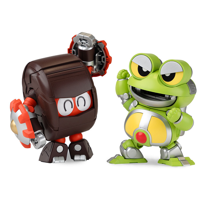 [X11] Orange Cat Industrial QOSMOS Iron Armored Little Treasure Quack Frog Maruko Dragon Fifth Bulle