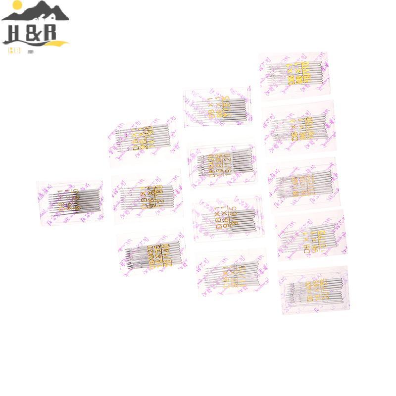 H&B Nov 10PCS DBX1 เข็มเย็บผ้า #7 8 9 10 11 12 14 16 18 19 20 21 22 ขนาดสําหรับอุตสาหกรรม Lockstitch