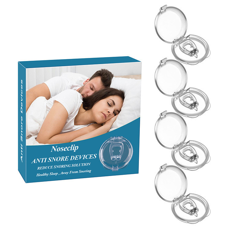 Dream Time Mini Physical Anti-Snoring Nose Clip Snoring Stopper Food Grade NoseClip Anti-Snoring Mag