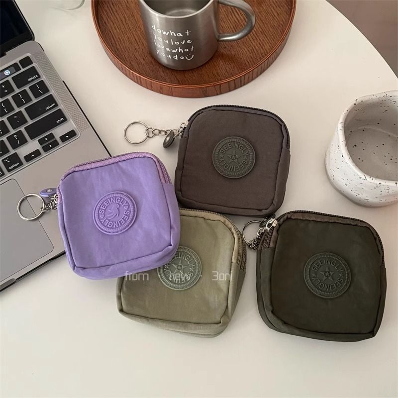 กระเป๋าเก็บของขนาดเล็ก 2 ชั้น กระเป๋าเก็บของพกพา กระเป๋าเก็บของขนาดเล็กสำหรับผู้ชายและผู้หญิง กระเป๋