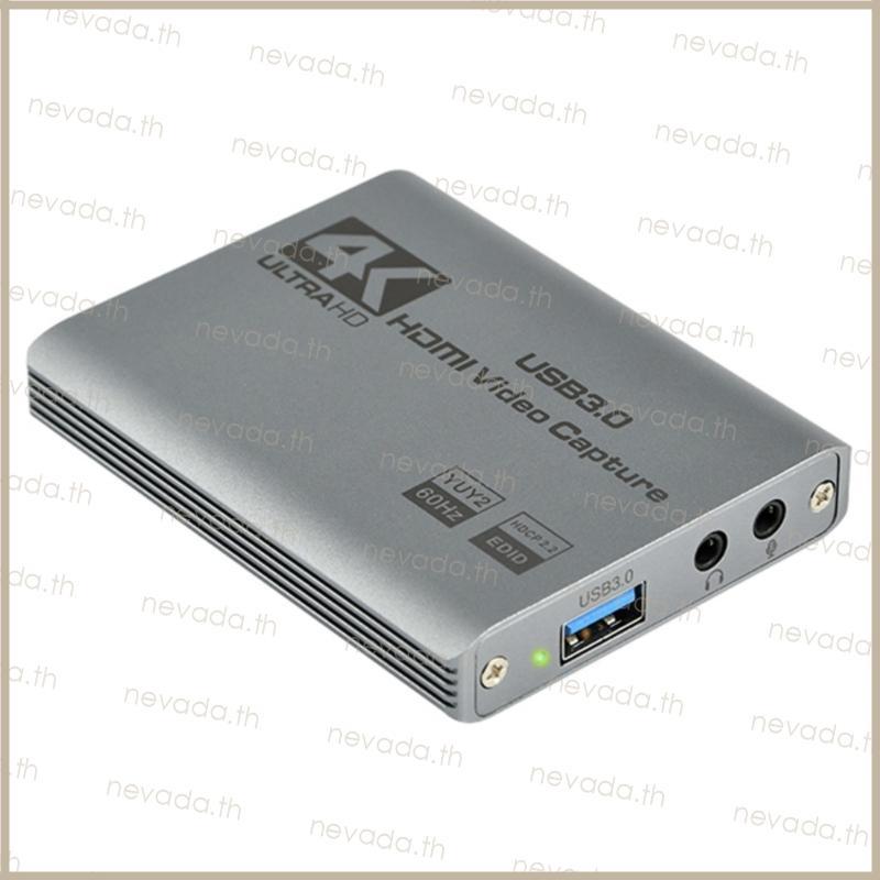 Nev ʚɞ USB 3 0 ถึง HDTV Video Capture Card Video Converters Capture Adapter Card Video Grabbers สําห