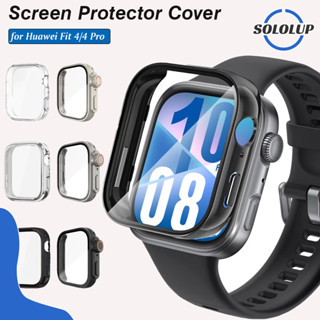เคส for Huawei Watch Fit 4 / 4 Pro เคส แบบPC ปกกระจกนิรภัย แ…