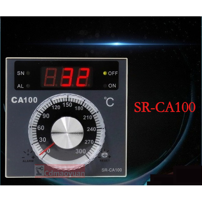 SR-CA100 เทอร์โมเตาอบ TAISHENG CA100 เตาหมุนเทอร์โมสตัทเตาไฟฟ้า