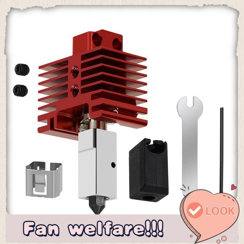 สําหรับ Hotend ชุดสําหรับ Bubu P1P/P1S/X1/X1C Extruder Hotend เหล็กชุบแข็งหัวฉีดอัพเกรด 2.0 Hotend ช