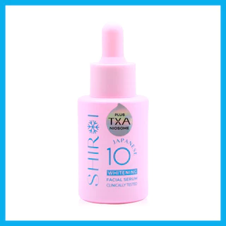 Shiroi Japanese 10 Whitening Facial Serum Plus Txa Niosome 25ml ชิโรอิ เซรั่มบำรุงผิวหน้า.