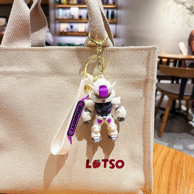 7原创机甲机器人钥匙扣卡通动漫公仔钥匙链学生包包挂小礼品Original mecha robot keychain cartoon anime20250710