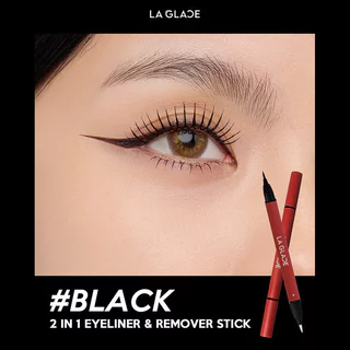 LA GLACE 2In1 Eyeliner & Remover Stick 1ml ลากลาส อายไลเนอร์ 2in1.