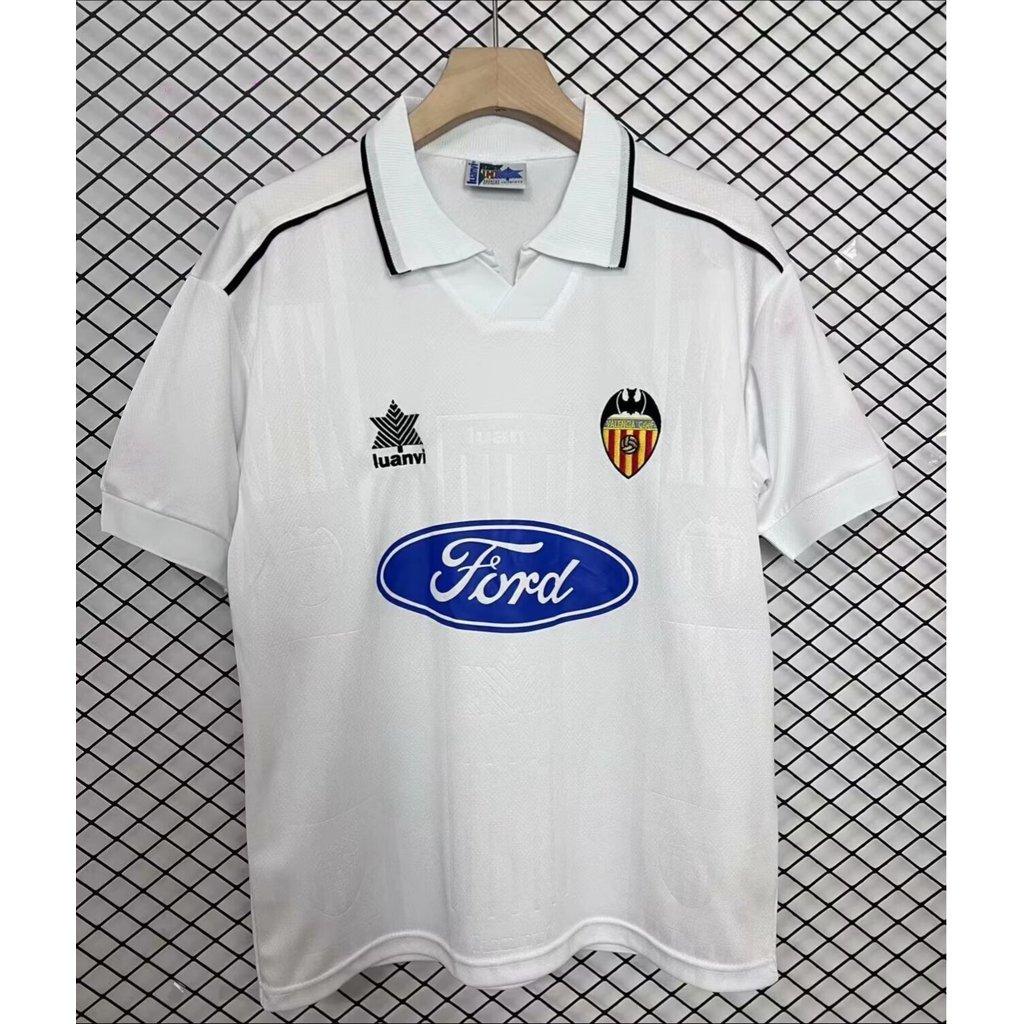 เสื้อยืดกีฬา Valencia Home/Jersey แห้งเร็ว